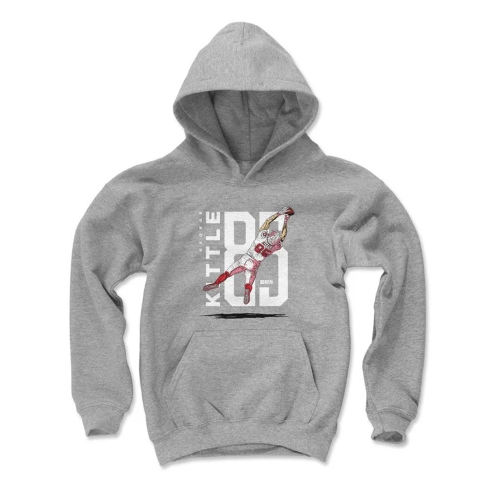 George Kittle San Francisco Jump Youth Hoodie